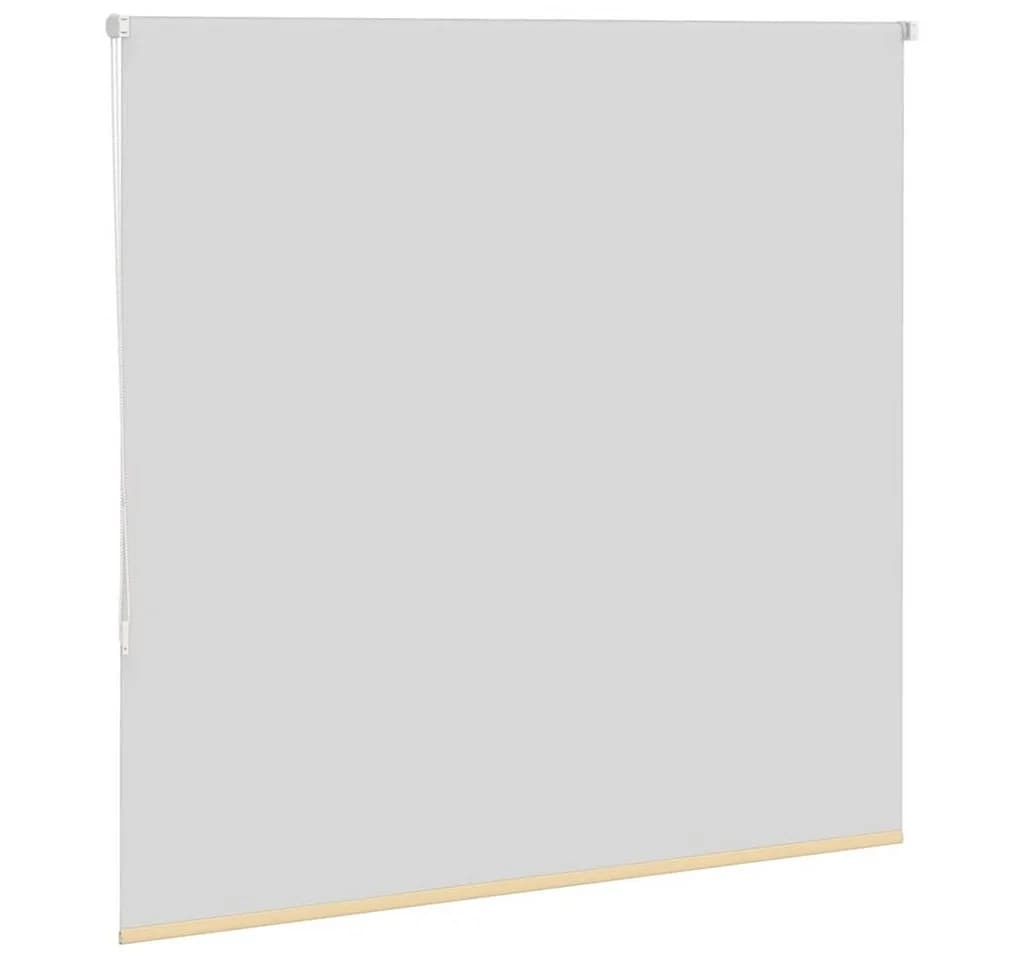 vidaXL Verdunkelungsrollo Beige Polyester mit Klemmträgern - Bild 3