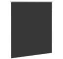 vidaXL Verdunkelungsrollo Schwarz 120x130 cm Polyester Bild 2