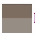 vidaXL Verdunkelungsrollo Kaffeebraun 150x150 cm Polyester Bild 4