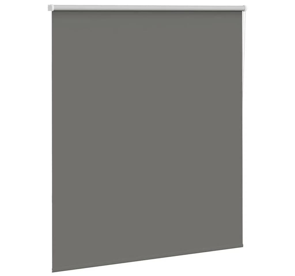 vidaXL Verdunkelungsrollo Grau Polyester 130x130 cm - Bild 2