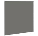 vidaXL Verdunkelungsrollo Grau Polyester 160x130cm Bild 2