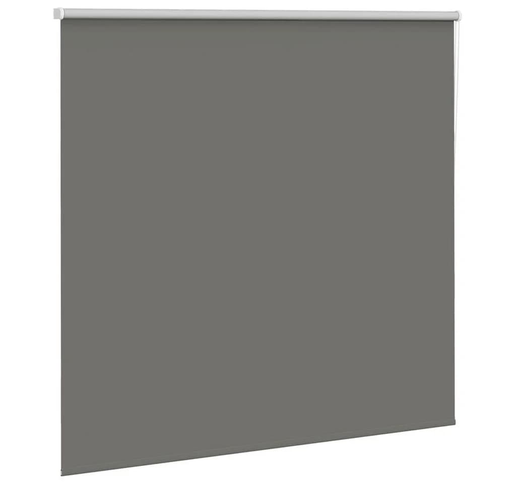 vidaXL Verdunkelungsrollo Grau Polyester 160x130cm - Bild 2