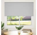VIDAXL Verdunkelungsrollo Hellgrau Polyester Bild 1