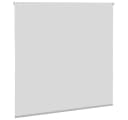 vidaXL Verdunkelungsrollo Hellgrau 160x150cm Polyester Bild 2