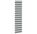 VIDAXL Doppelrollo Dunkelgrau 60x200 cm Zebra-Jalousie Polyester Bild 4