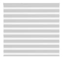 VIDAXL Doppelrollo Zebra Hellgrau 165x150 cm Polyester Bild 2