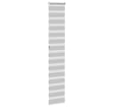 VIDAXL Doppelrollo Zebra-Rollo Hellgrau Polyester Bild 3