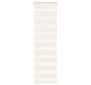 VIDAXL Doppelrollo Zebra Marmorbeige 45x100 cm Polyester Bild 2