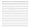 vidaXL Doppelrollo Weiß 165x150 cm Polyester Sichtschutz Bild 2