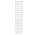 Rollo Doppelrollo Weiß 65x200 cm Polyester, vidaXL Bild 2