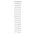 Rollo Doppelrollo Weiß 65x200 cm Polyester, vidaXL Bild 3