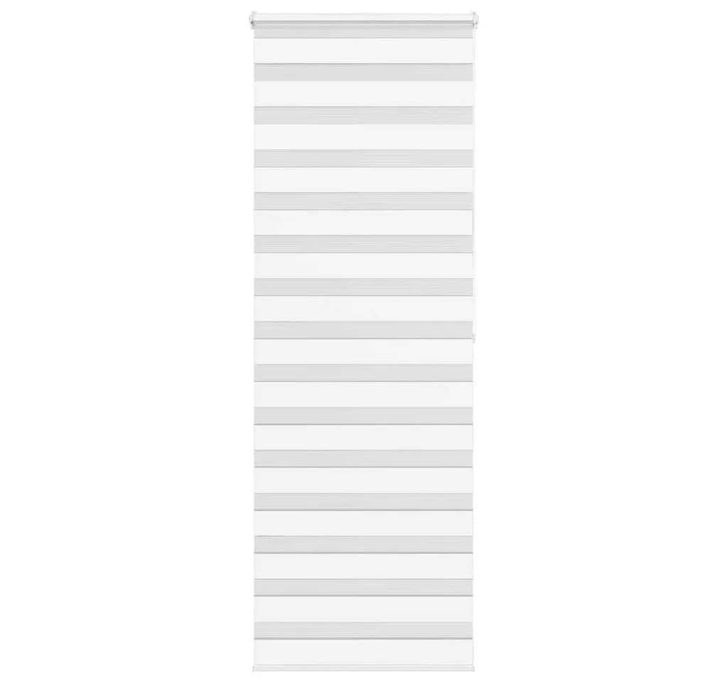 vidaXL Verdunklungsrollo Weiß 90x200 cm Polyester - Bild 2