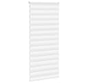 Rollo Doppelrollo Weiß 100x200 cm Polyester vidaXL Bild 3