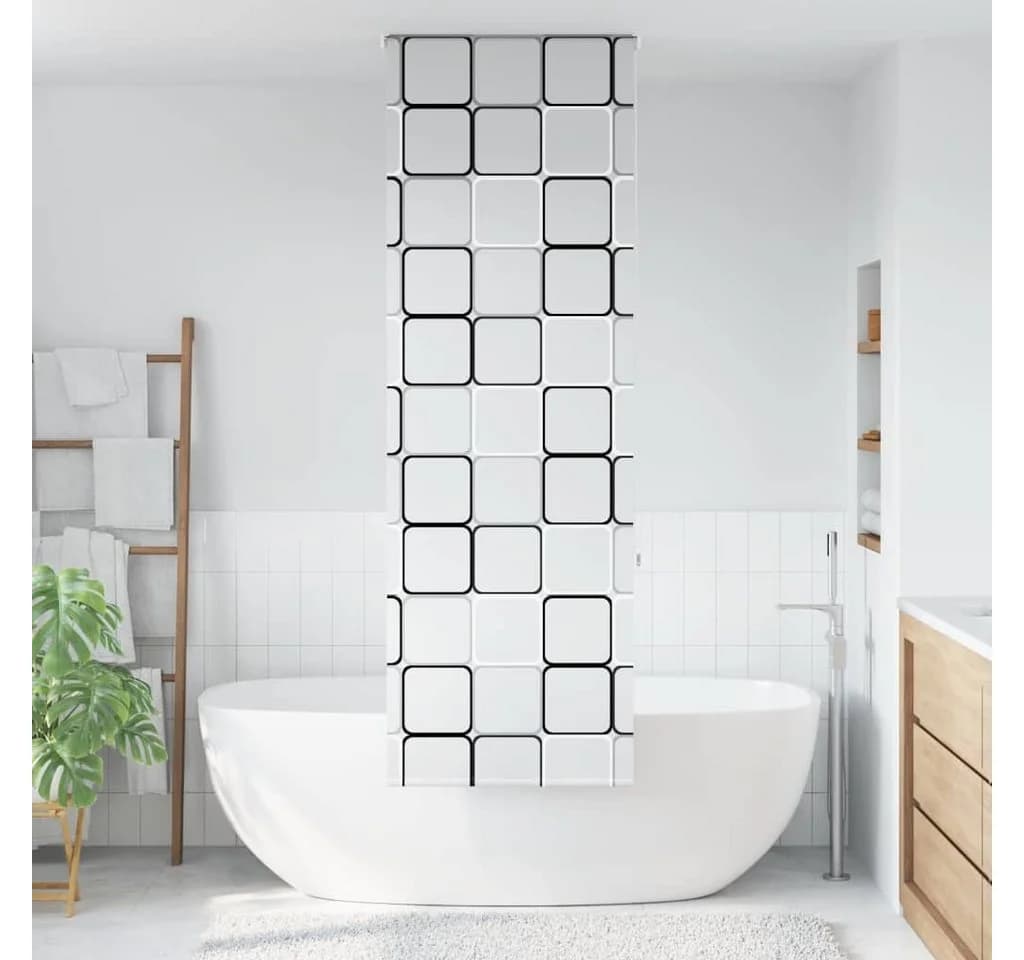 vidaXL Duschrollo 70x240 cm Wasserfest PEVA