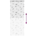 vidaXL Duschrollo mit Kassette Blätter-Muster Bild 5