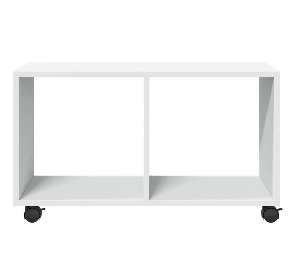 vidaXL Beistelltisch Rollschrank Weiß Holzwerkstoff - Bild 5