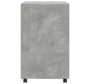 vidaXL Rollschrank Aktenschrank Betongrau Holzwerkstoff Bild 5