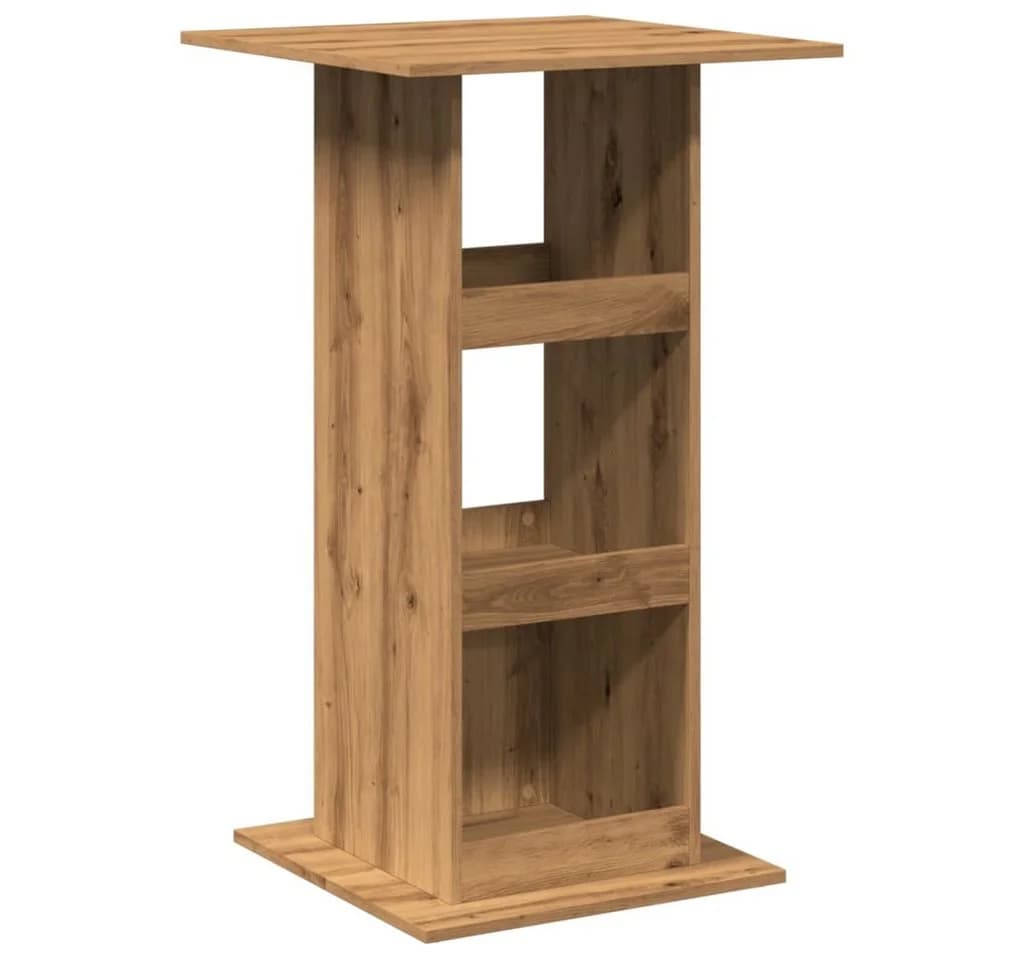 vidaXL Bartisch mit Ablagen Artisan-Eiche Holzwerkstoff - Bild 2