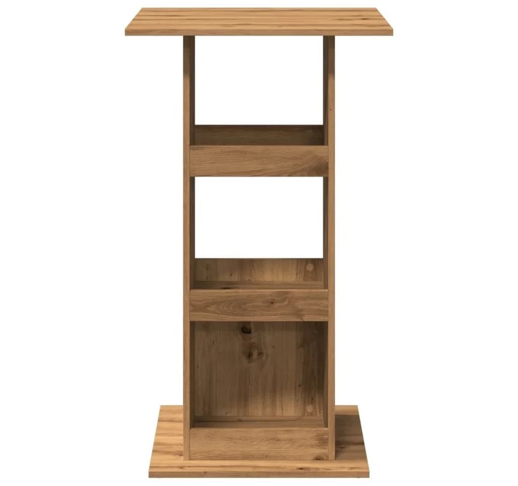 vidaXL Bartisch mit Ablagen Artisan-Eiche Holzwerkstoff - Bild 4