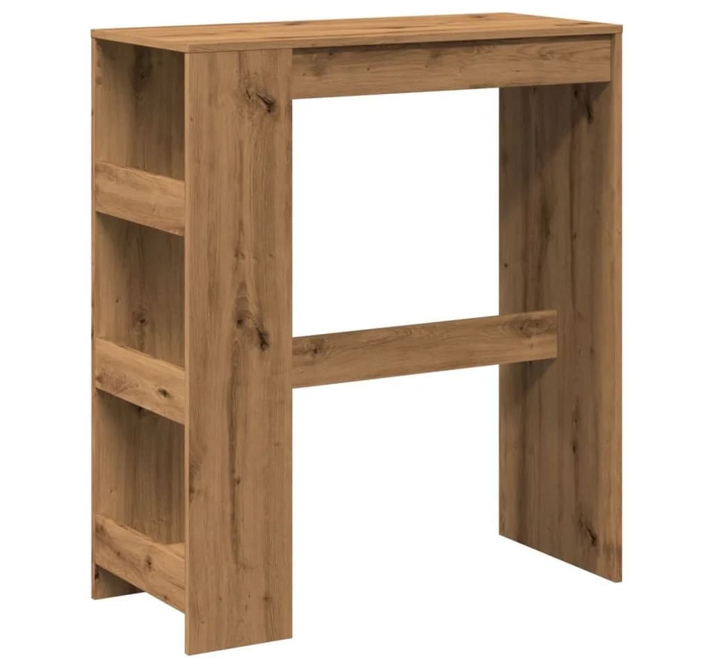 vidaXL Bartisch mit Regal Artisan-Eiche Holzwerkstoff - Bild 2