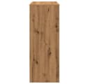 vidaXL Bartisch mit Regal Artisan-Eiche Holzwerkstoff Bild 5