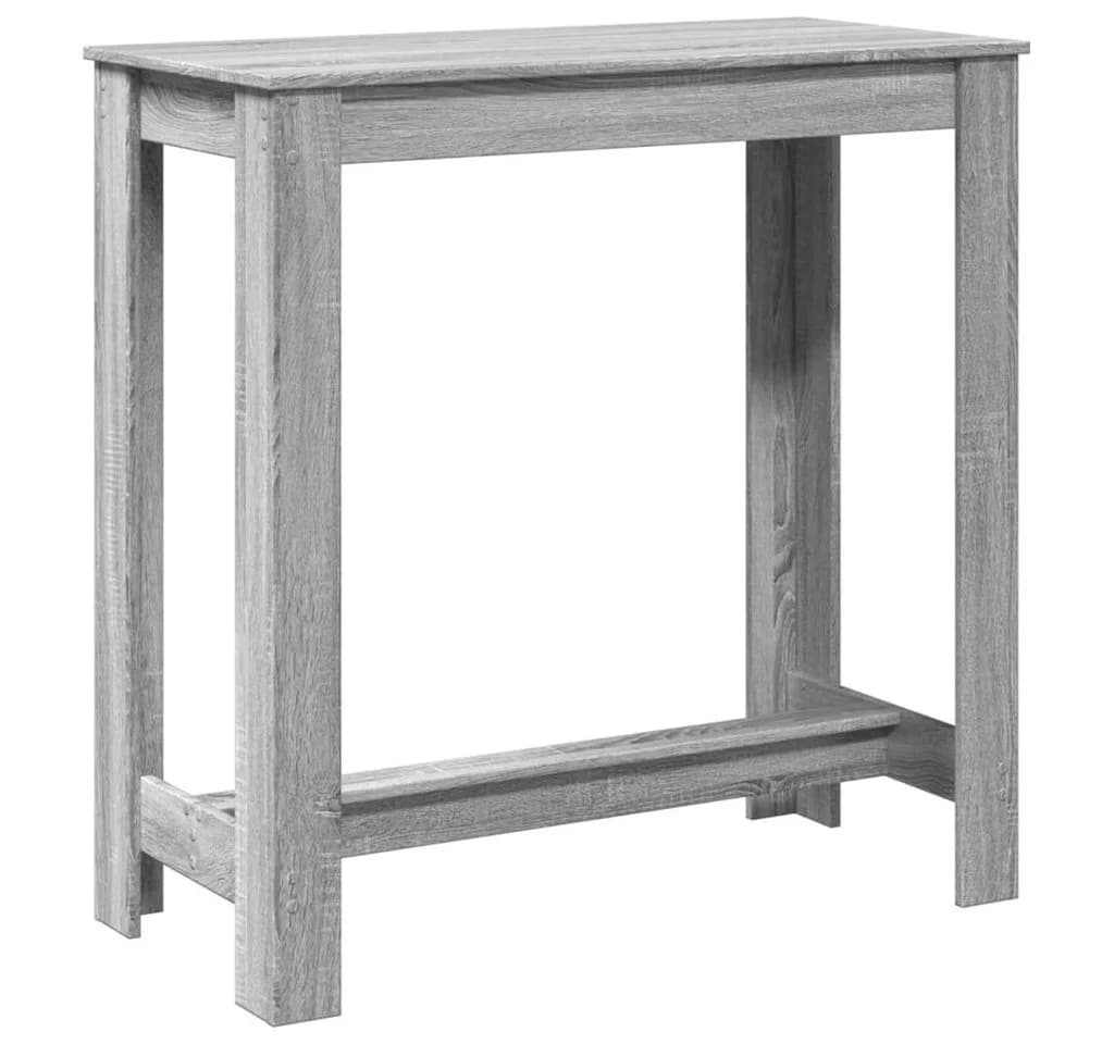 vidaXL Bartisch Grau Sonoma Holzwerkstoff - Bild 2