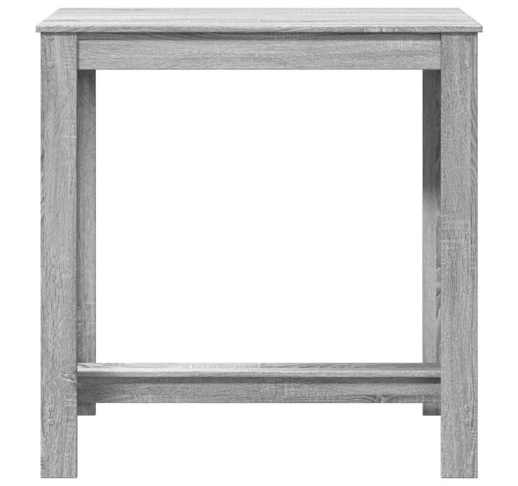 vidaXL Bartisch Grau Sonoma Holzwerkstoff - Bild 4