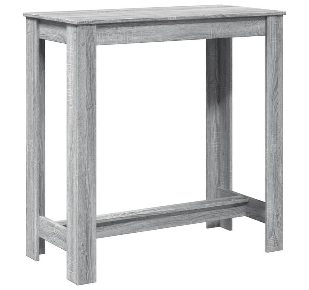vidaXL Bartisch Grau Sonoma Holzwerkstoff - Bild 5