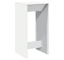 vidaXL Bartisch Weiß Holzwerkstoff Modern Bild 4