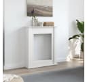 vidaXL Kaminumbauschrank Weiß Holzwerkstoff Bild 3