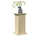 vidaXL Blumenständer Postament mit Stauraum Sonoma-Eiche Bild 3