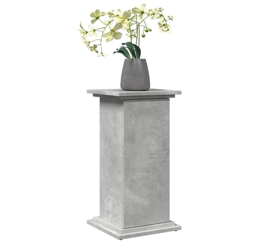 vidaXL Blumenständer Postament mit Stauraum Betongrau - Bild 3