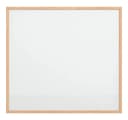 vidaXL Magnetisches Whiteboard mit Kiefernholzrahmen Weiß Bild 3
