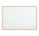 vidaXL Magnetisches Whiteboard mit Kiefernholzrahmen Weiß Bild 3