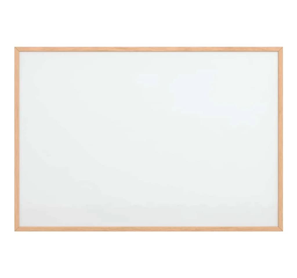 vidaXL Magnetisches Whiteboard mit Kiefernholzrahmen Weiß - Bild 3