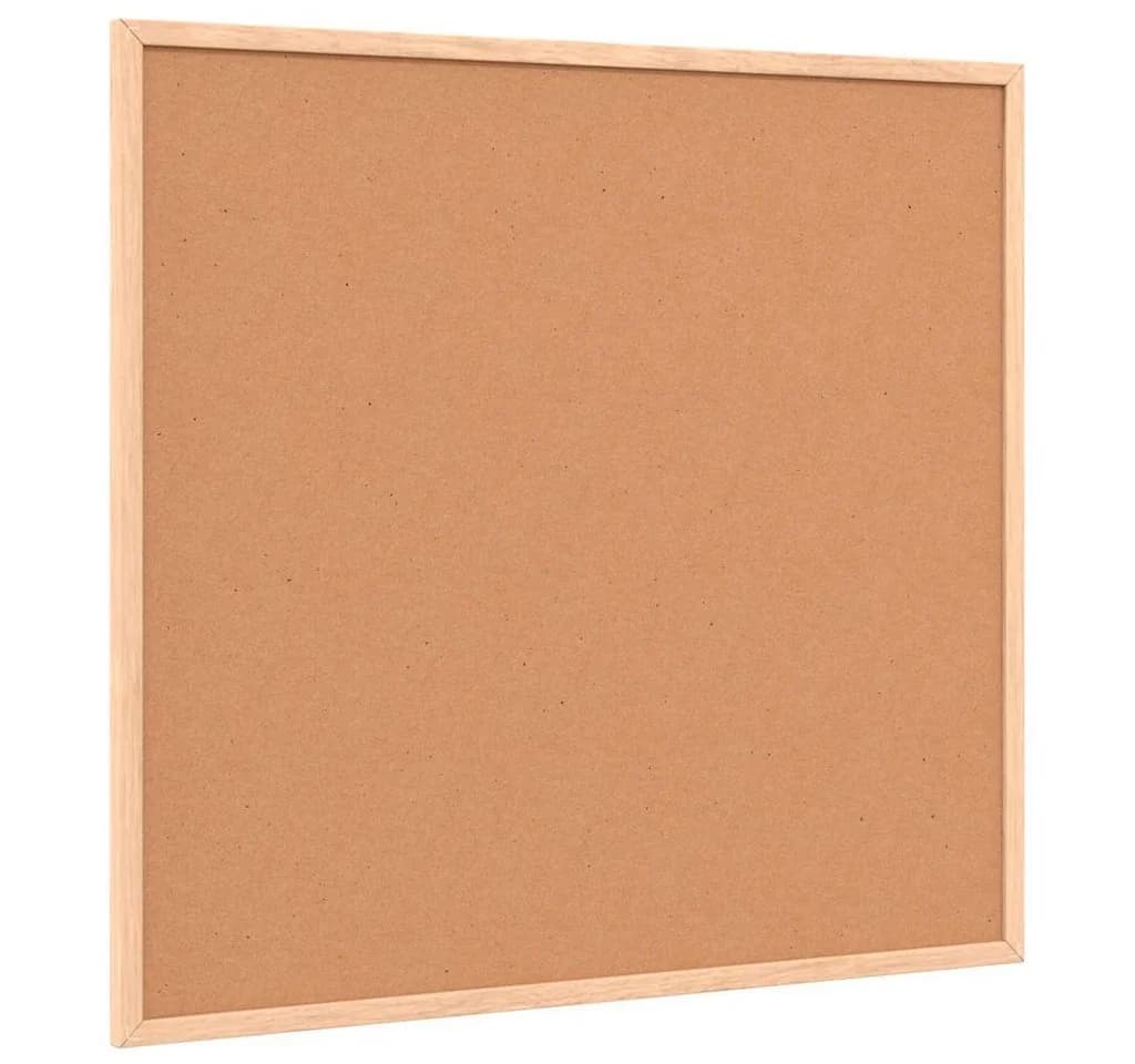 vidaXL Pinnwand Korktafel mit Kiefernholzrahmen Braun - Bild 4