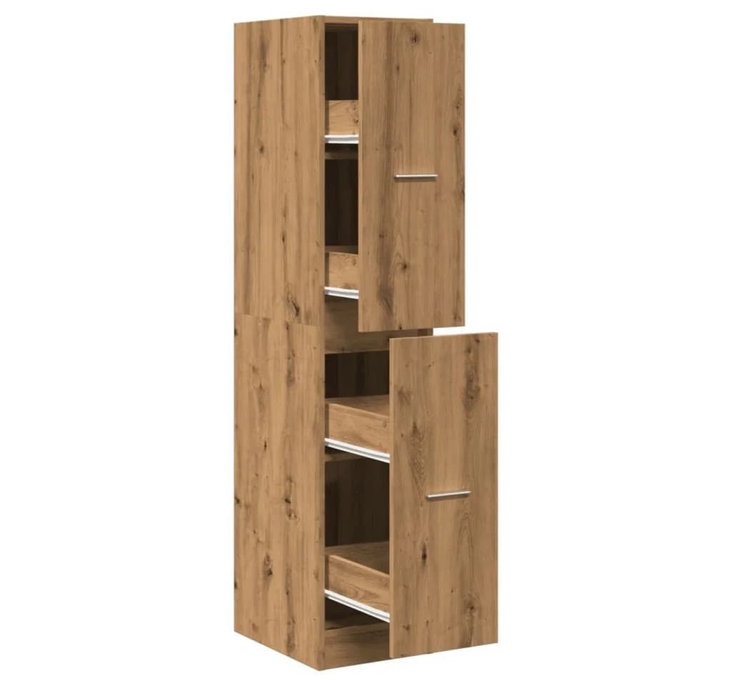 vidaXL Unterschrank 30x41x144,5 cm Artisan-Eiche
