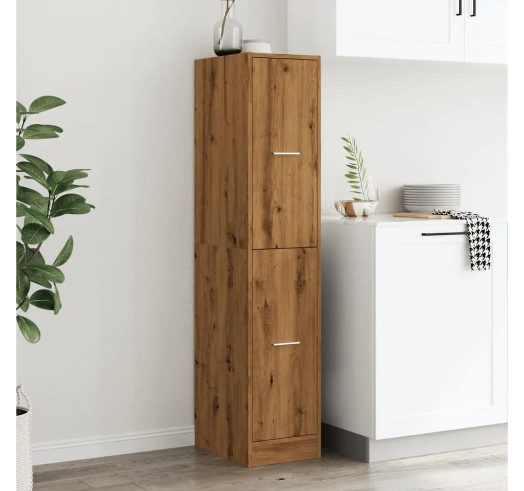 vidaXL Unterschrank 30x41x144,5 cm Artisan-Eiche - Bild 4