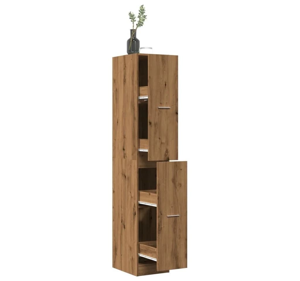 vidaXL Apothekerschrank Artisan-Eiche 30x41x174,5 cm Holzwerkstoff - Bild 2