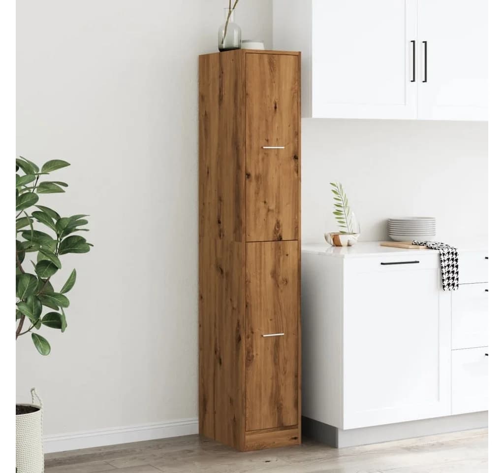 vidaXL Apothekerschrank Artisan-Eiche 30x41x174,5 cm Holzwerkstoff - Bild 4