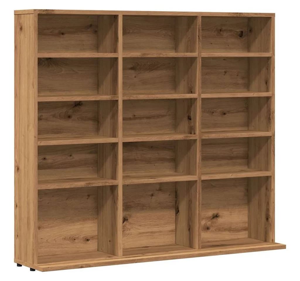 vidaXL CD-Regal Artisan-Eiche Holzwerkstoff - Bild 2