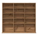 vidaXL CD-Regal Artisan-Eiche Holzwerkstoff Bild 4