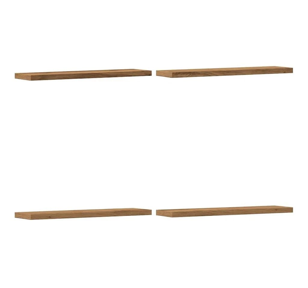 vidaXL Wandregale 4 Stk. Artisan-Eiche 40x10x1,5 cm Holzwerkstoff - Bild 2