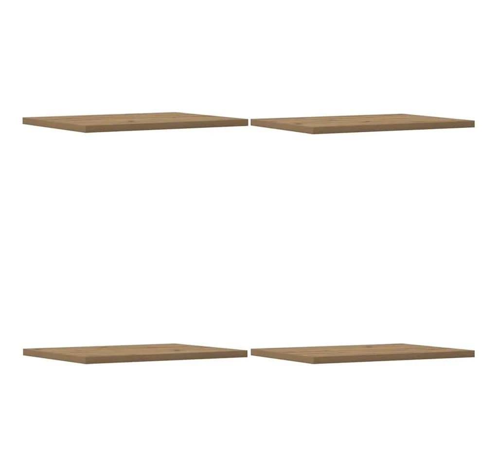 vidaXL Regalböden 4-tlg. Artisan-Eiche Holzwerkstoff - Bild 2