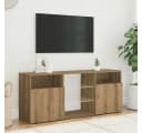 vidaXL TV-Schrank mit RGB-LED Leuchten Artisan-Eiche Modern Bild 4
