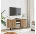 vidaXL TV-Schrank Artisan-Eiche Holzwerkstoff mit Stauraum Bild 1
