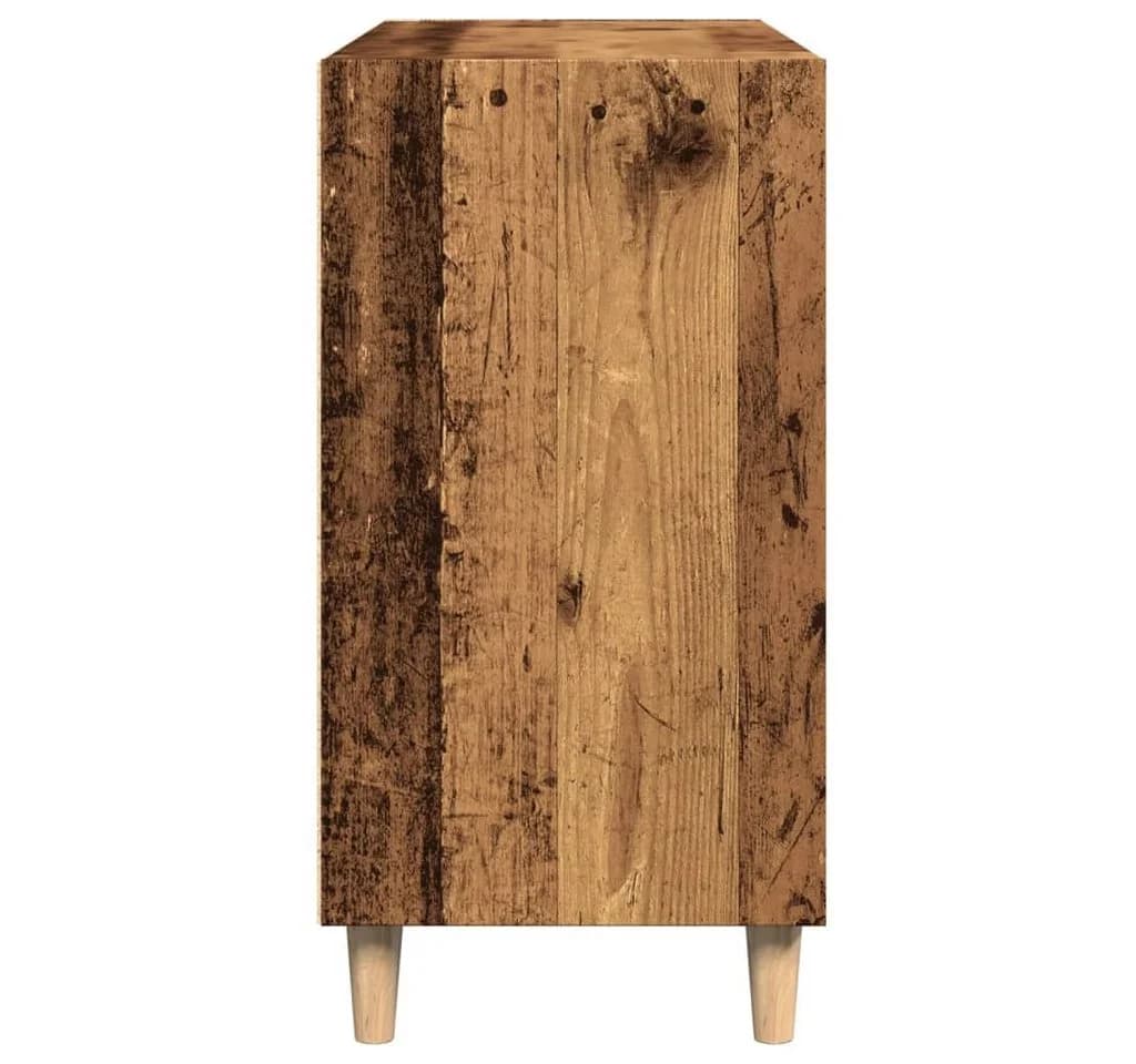 vidaXL Fächerschrank Sideboard Altholz-Optik Skandinavisches Design - Bild 5