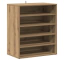 vidaXL Schuhschrank Artisan-Eiche 5 Fächer Bild 2