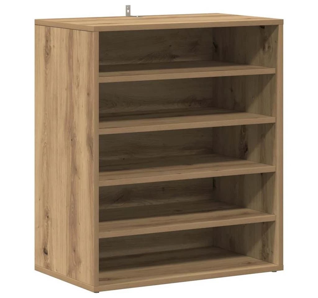 vidaXL Schuhschrank Artisan-Eiche 5 Fächer - Bild 2
