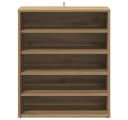 vidaXL Schuhschrank Artisan-Eiche 5 Fächer Bild 5
